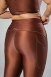 LEGGING POWER GYM CAPPUCCINO